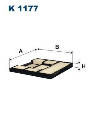 FILTRON K1177 Фільтр, повітря у внутрішньому просторі
