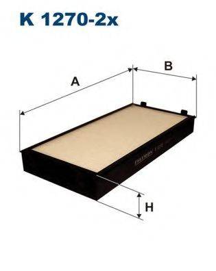 FILTRON K12702X Фільтр, повітря у внутрішньому просторі