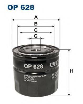 FILTRON OP628 Масляний фільтр