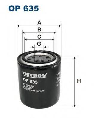 FILTRON OP635 Масляний фільтр