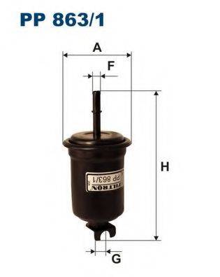 FILTRON PP8631 Паливний фільтр