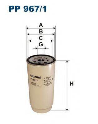 FILTRON PP9671 Паливний фільтр