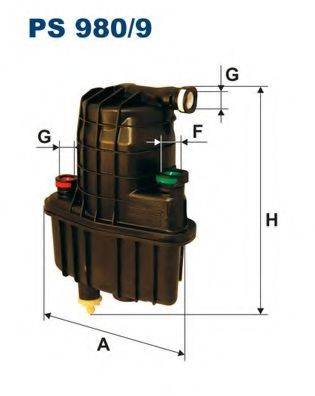 FILTRON PS9809 Паливний фільтр