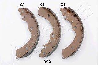 ASHIKA 5509912 Комплект гальмівних колодок