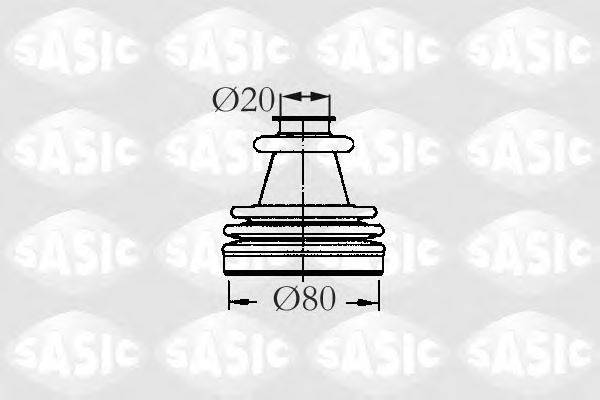 SASIC 2933773 Комплект пильника, приводний вал