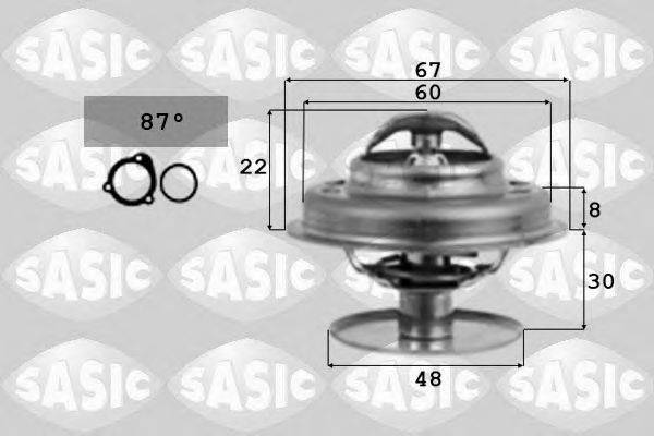 SASIC 4000356 Термостат, охолоджуюча рідина