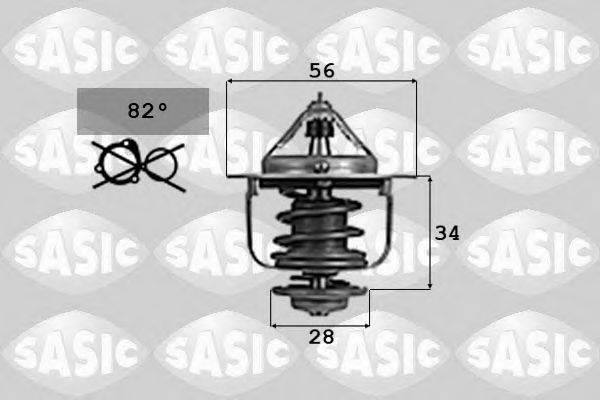 SASIC 9000702 Термостат, охолоджуюча рідина
