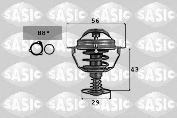 SASIC 9000724 Термостат, охолоджуюча рідина