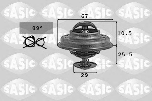 SASIC 9000741 Термостат, охолоджуюча рідина