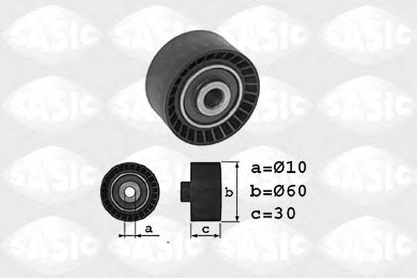 SASIC 1700010 Паразитний / Ведучий ролик, зубчастий ремінь