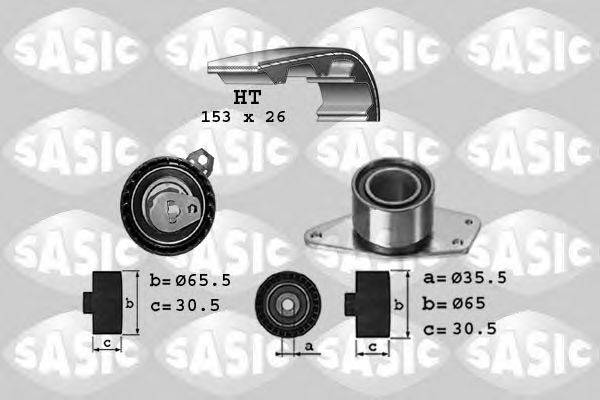 SASIC 1754021 Комплект ременя ГРМ