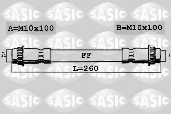 SASIC 6600011 Гальмівний шланг