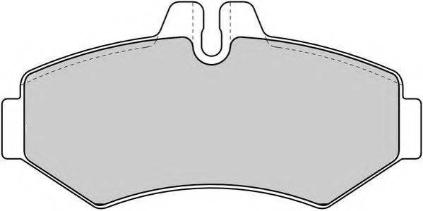DURON DBP221306 Комплект гальмівних колодок, дискове гальмо