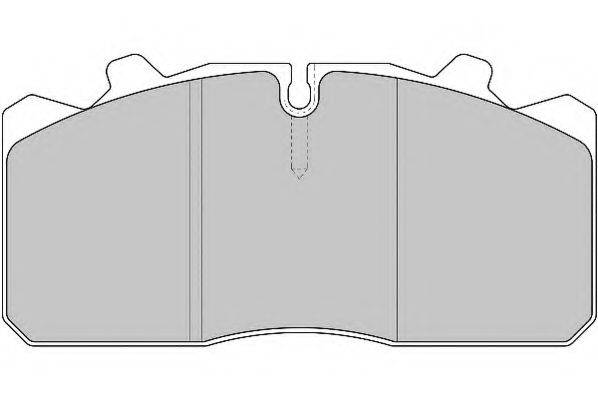 DURON DCV1279 Комплект гальмівних колодок, дискове гальмо