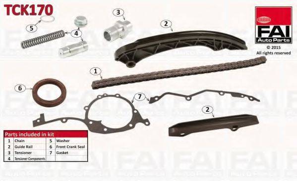 FAI AUTOPARTS TCK170 Комплект мети приводу розподільного валу