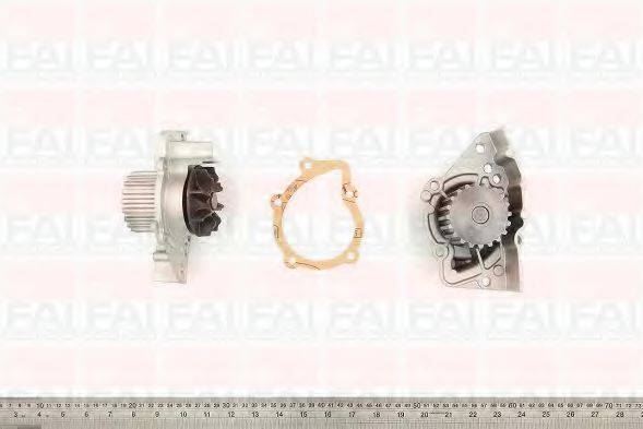 FAI AUTOPARTS WP6076 Водяний насос