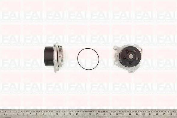 FAI AUTOPARTS WP6098 Водяний насос