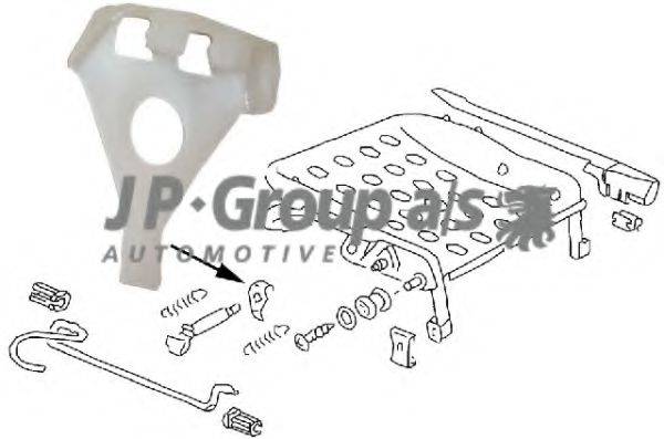 JP GROUP 8189802606 Регулювальний елемент, регулювання сидіння