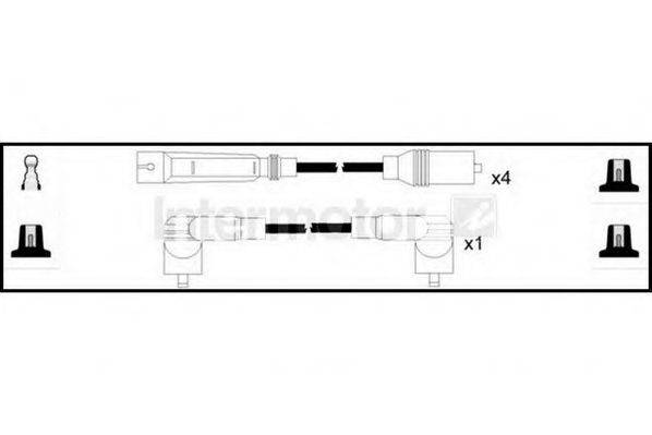 STANDARD 73693 Комплект дротів запалювання