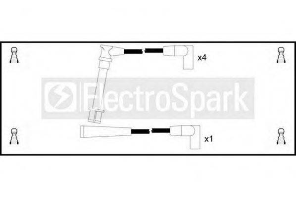 STANDARD OEK773 Комплект дротів запалювання