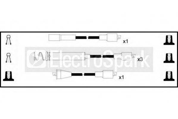 STANDARD OEK039 Комплект дротів запалювання