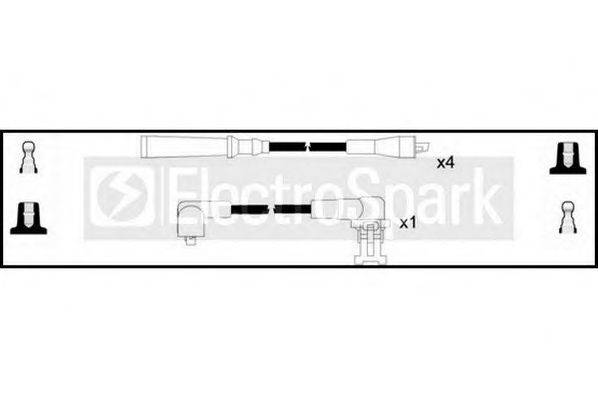 STANDARD OEK007 Комплект дротів запалювання