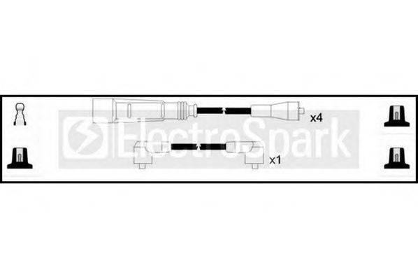 STANDARD OEK764 Комплект дротів запалювання