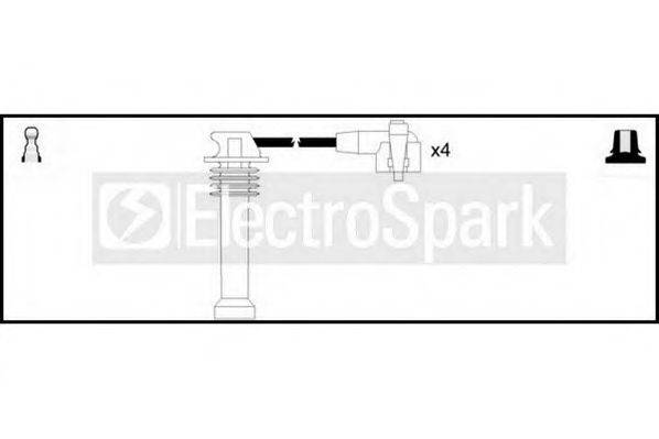 STANDARD OEK023 Комплект дротів запалювання