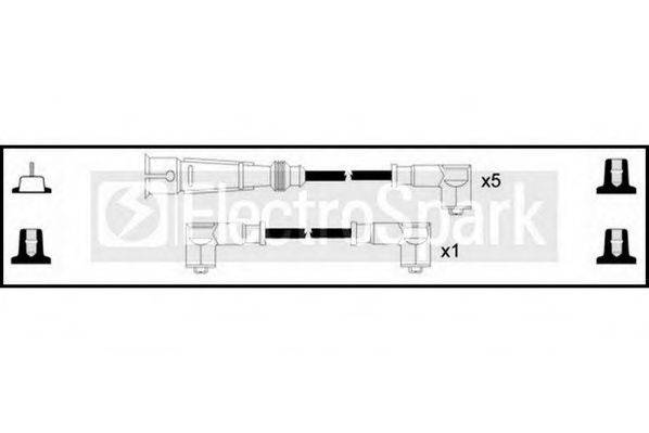 STANDARD OEK156 Комплект дротів запалювання