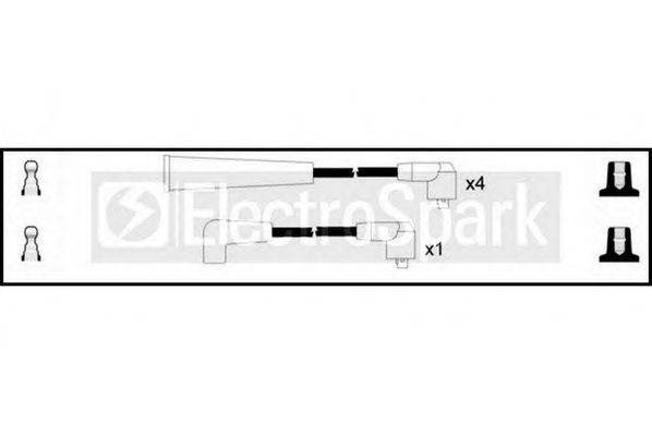 STANDARD OEK244 Комплект дротів запалювання