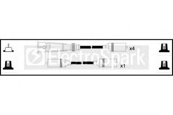 STANDARD OEK624 Комплект дротів запалювання