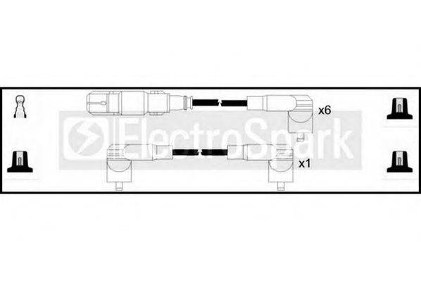 STANDARD OEK411 Комплект дротів запалювання