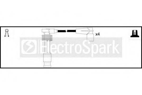 STANDARD OEK010 Комплект дротів запалювання