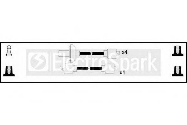 STANDARD OEK391 Комплект дротів запалювання