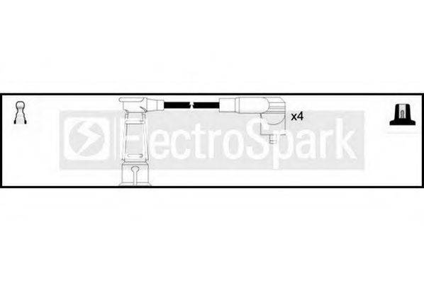 STANDARD OEK494 Комплект дротів запалювання