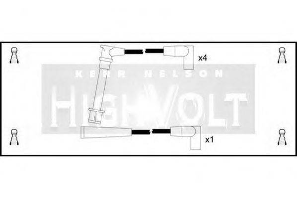 STANDARD OEF085 Комплект дротів запалювання