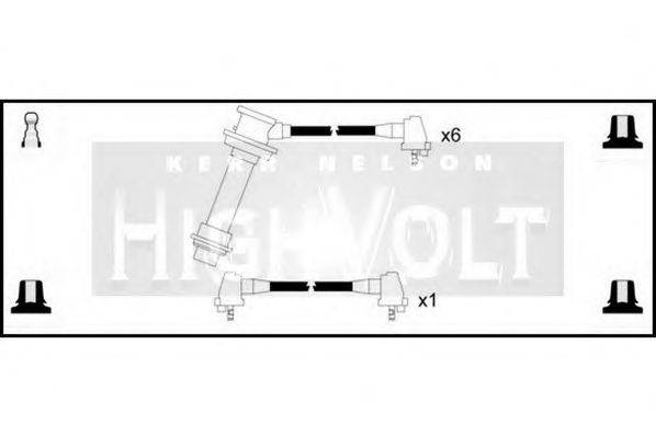 STANDARD OEF344 Комплект дротів запалювання