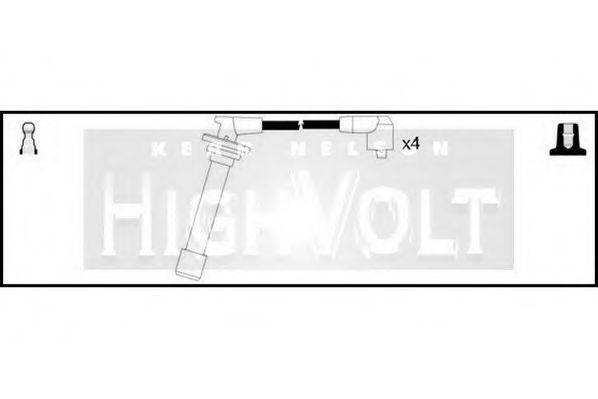 STANDARD OEF307 Комплект дротів запалювання