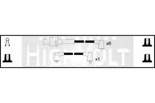 STANDARD OEF240 Комплект дротів запалювання