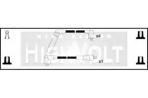 STANDARD OEF261 Комплект дротів запалювання