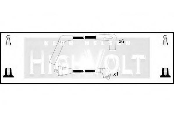 STANDARD OEF270 Комплект дротів запалювання