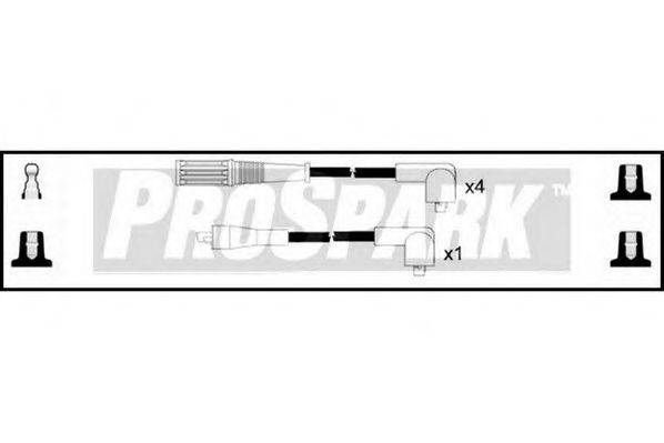 STANDARD OES294 Комплект дротів запалювання
