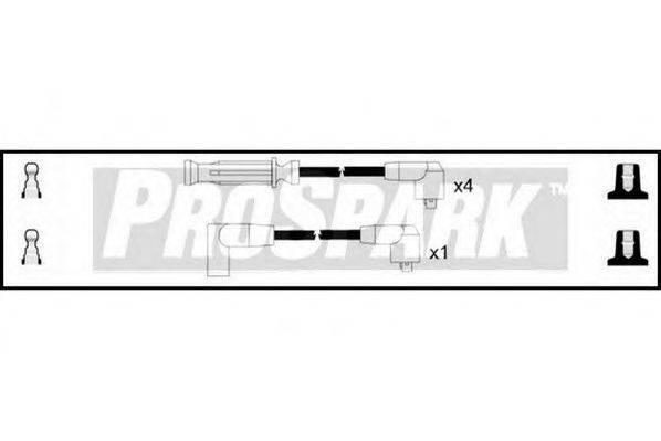 STANDARD OES564 Комплект дротів запалювання