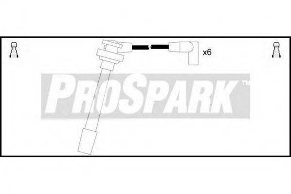 STANDARD OES670 Комплект дротів запалювання