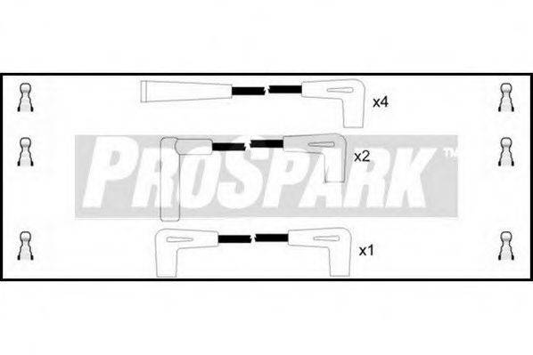 STANDARD OES830 Комплект дротів запалювання