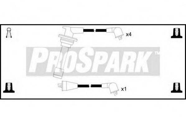 STANDARD OES968 Комплект дротів запалювання