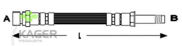 KAGER 380787 Гальмівний шланг