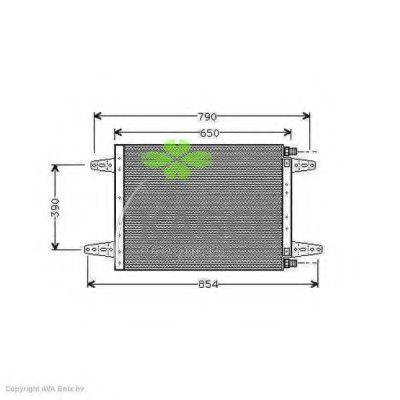 KAGER 945342 Конденсатор, кондиціонер