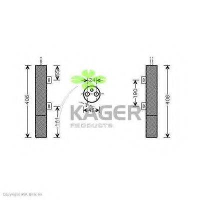 KAGER 945484 Осушувач, кондиціонер