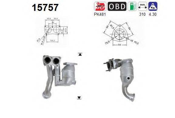 AS 15757 Каталізатор